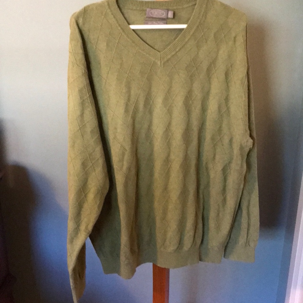 Talbots Mens 100% Cotton Sweater